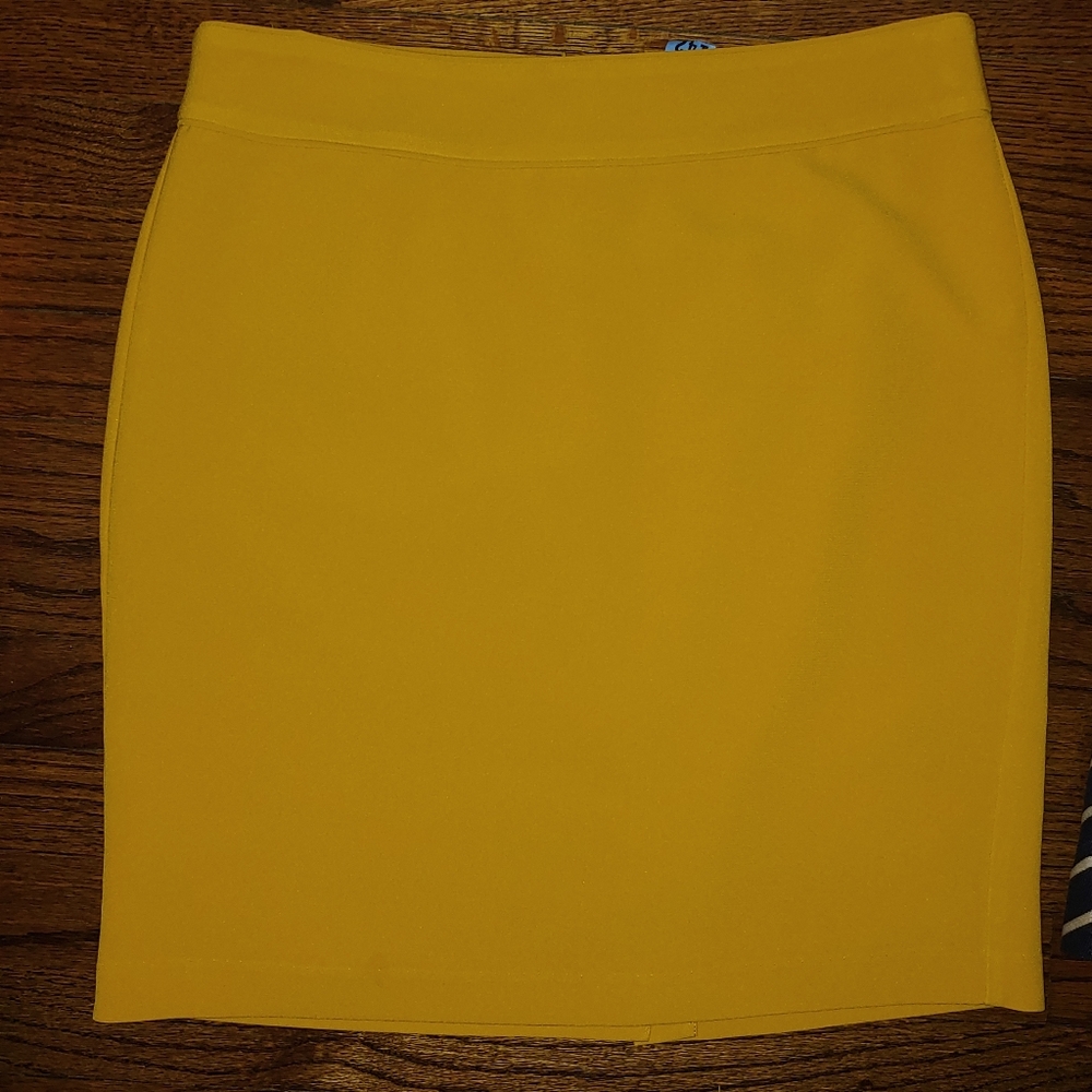 Mustard Yellow Skirt Size 10
